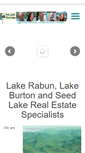 Mobile Screenshot of lake-burton-rabun.com